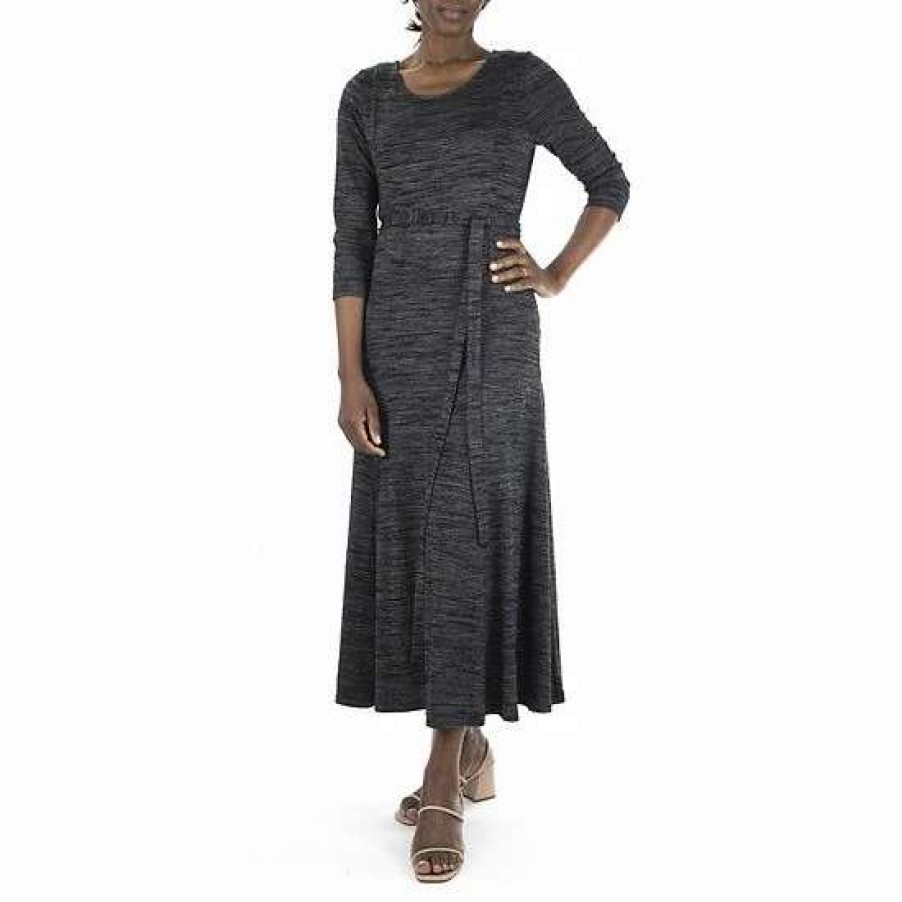 Womens * | Women'S Nina Leonard Sylvia Midi Dress