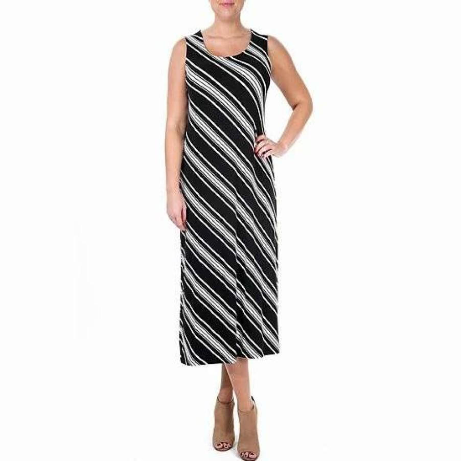 Womens * | Women'S Nina Leonard Print Maxi Dress