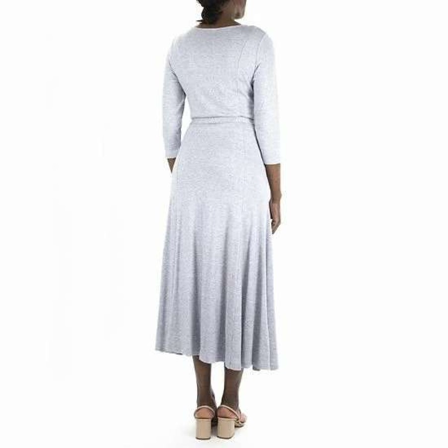 Womens * | Women'S Nina Leonard Sylvia Pleated Midi Dress