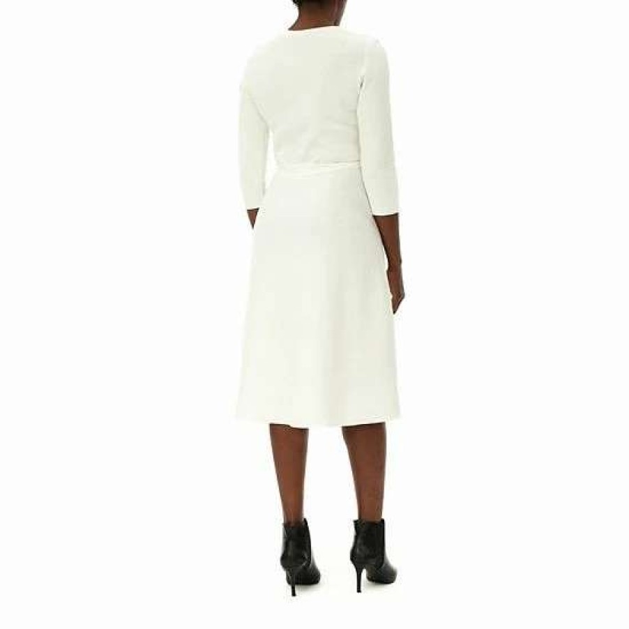 Womens * | Women'S Nina Leonard Midi Sweater Dress