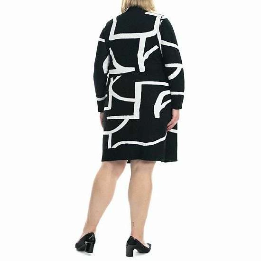 Womens * | Plus Size Nina Leonard Sweater Dress