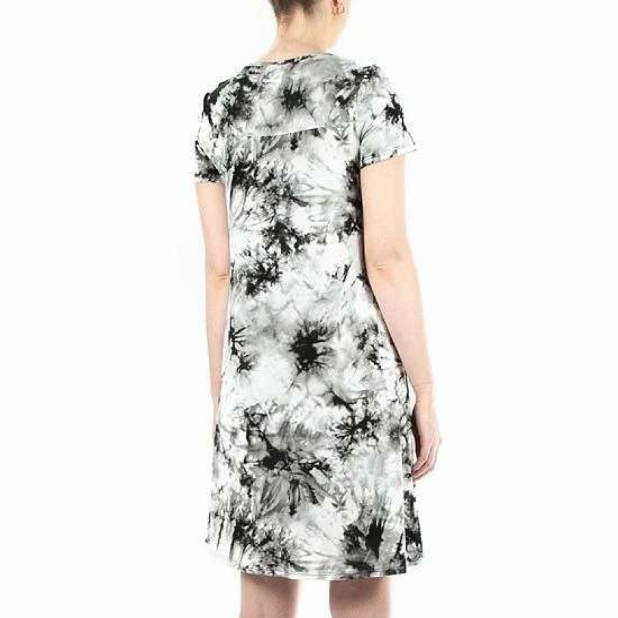 Womens * | Women'S Nina Leonard Print T-Shirt Dress